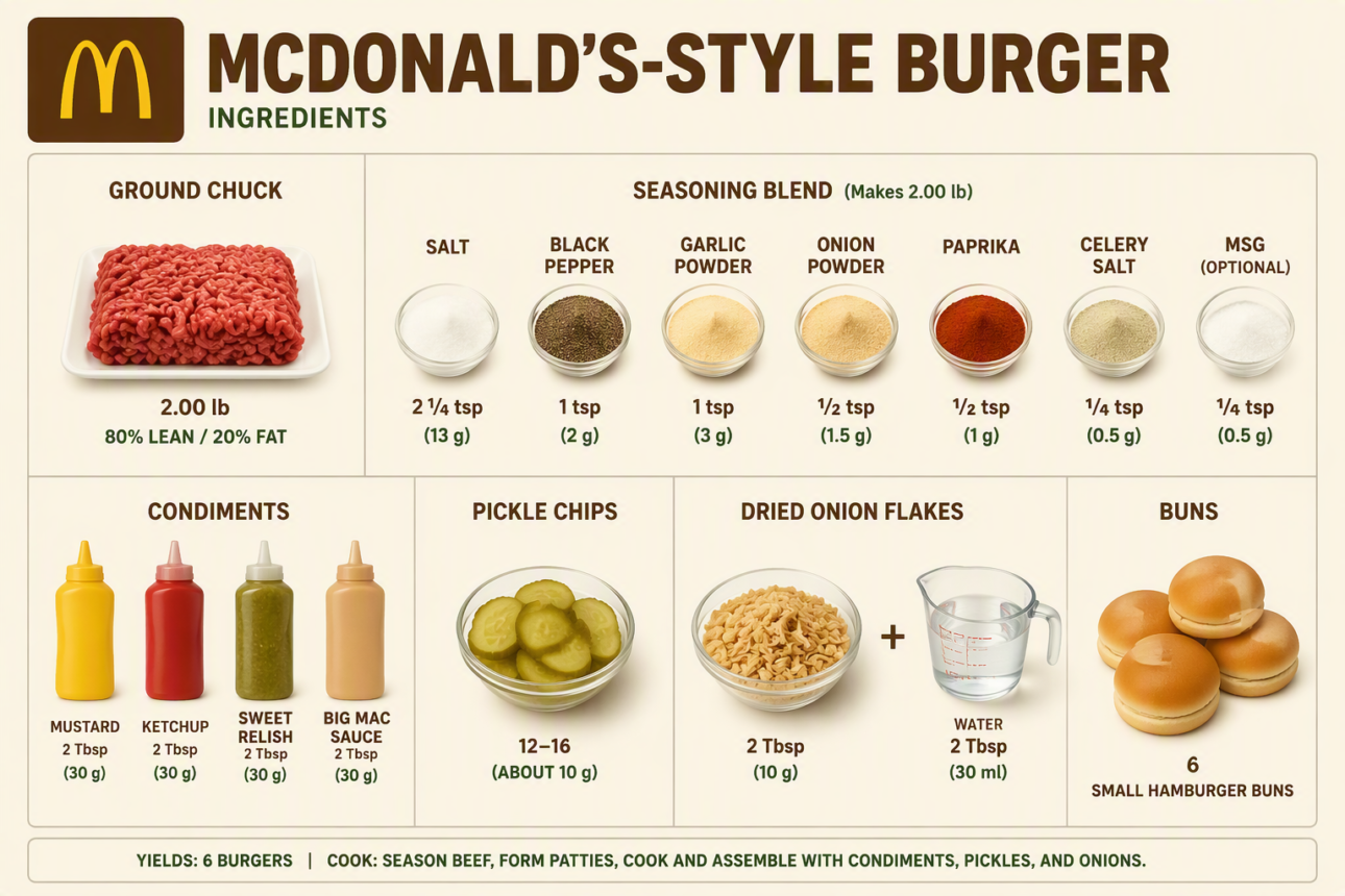 Foolproof Homemade McDonald's Burger That Never Fails 4 Step 2: Portion and Shape the Patties