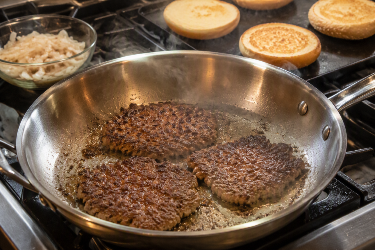 Foolproof Homemade McDonald's Burger That Never Fails 6 Step 4: Freeze the Patties for 1 Hour