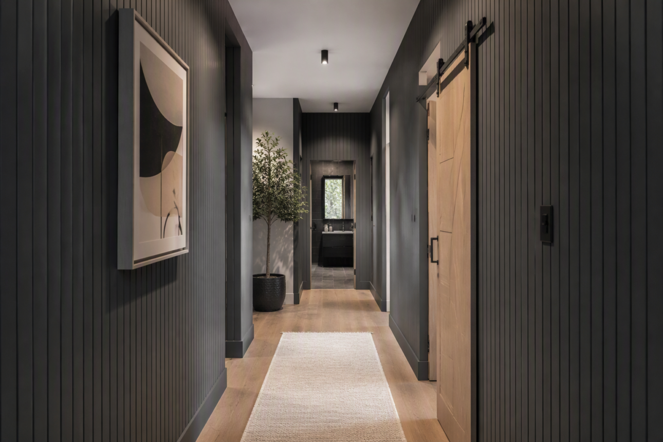 10 Brilliant Board and Batten Wall Ideas for Every Budget 4 2. Expansive Vertical Wall-to-Wall