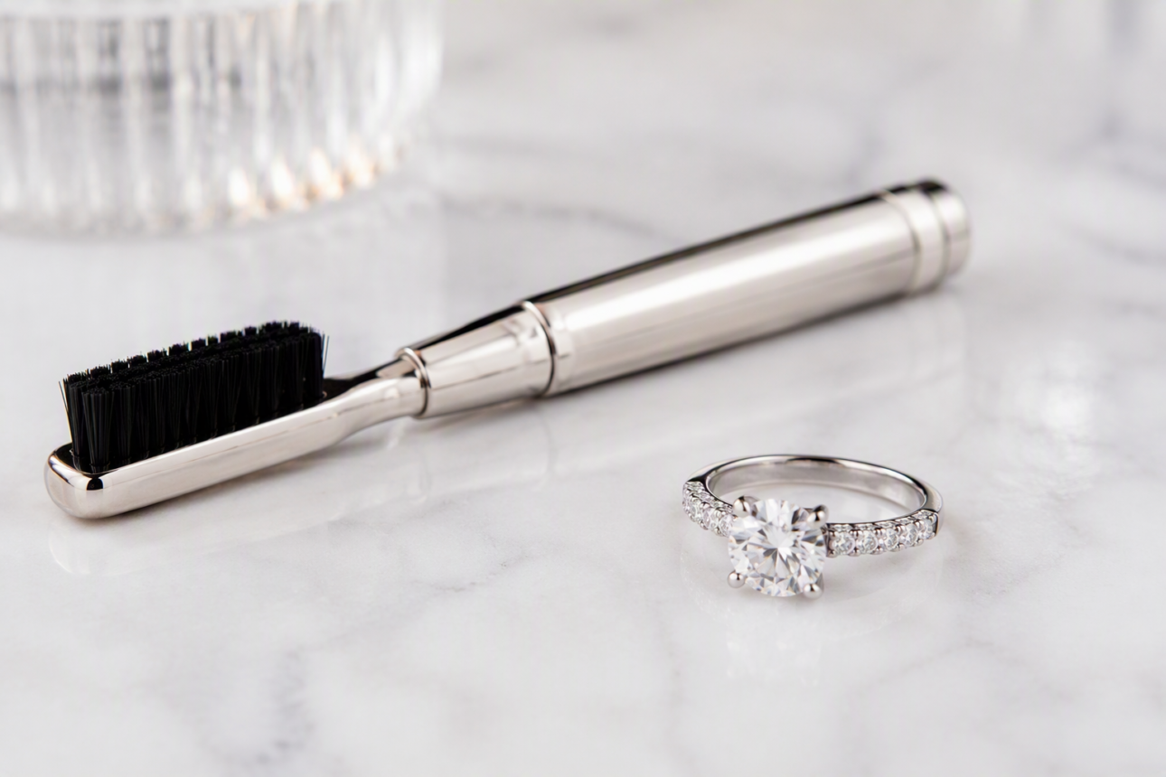 12 Creative Engagement Gift Ideas for Newly Engaged Couples 5 3. Baublerella Bling Brush Jewelry Cleaner