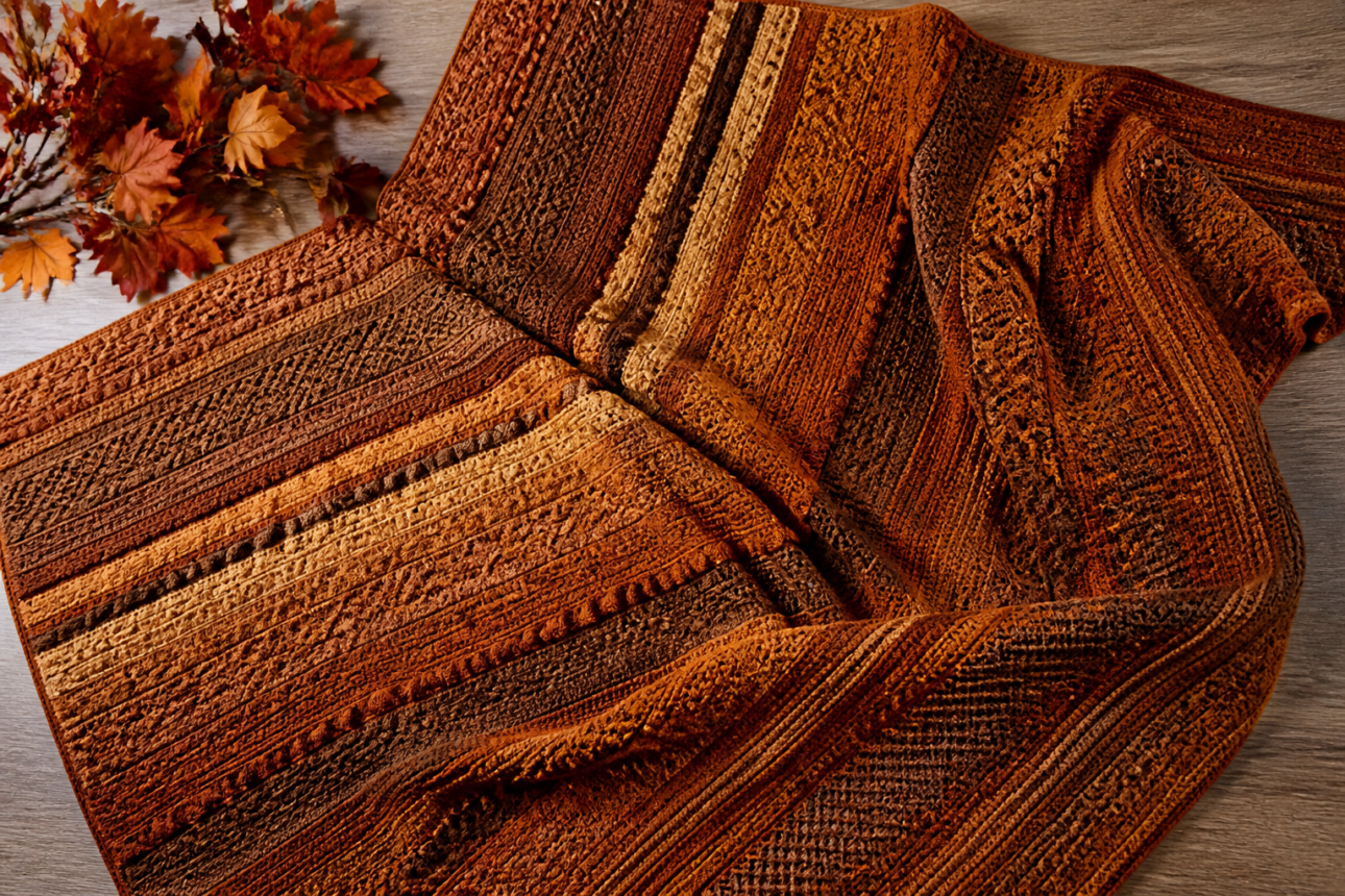 11 Brilliant Crochet Autumn Pattern Ideas to Try Today 4 2. Spice Market Blanket