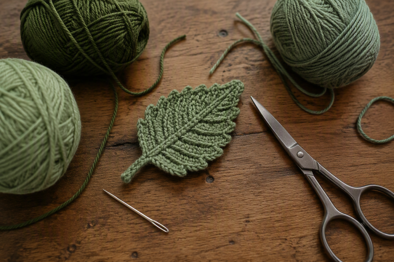 How to Crochet a Leaf Pattern for Beginners 4 Step 3: Work Down the First Side of the Foundation Chain