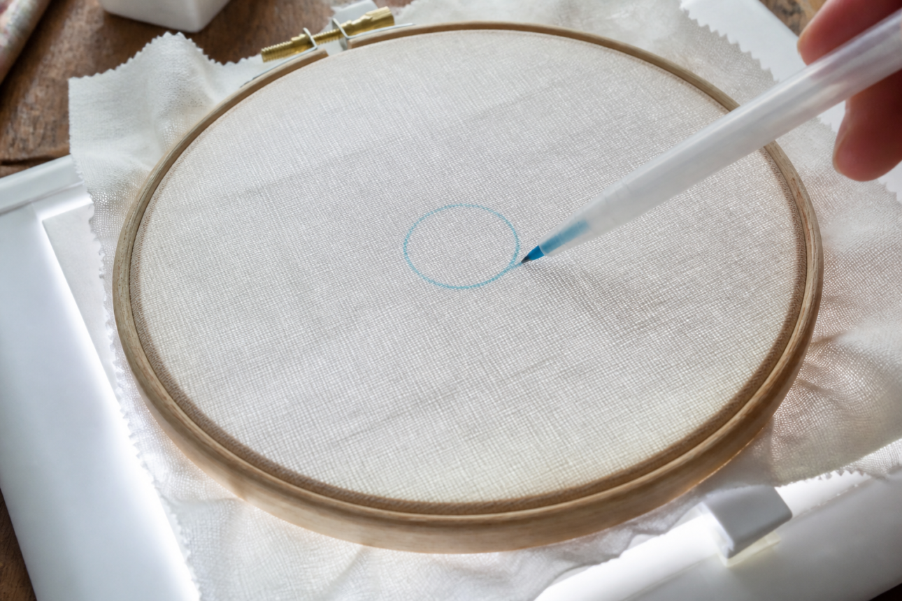 How to Embroider Flowers Step by Step 3 Step 1: Transfer Your Pattern