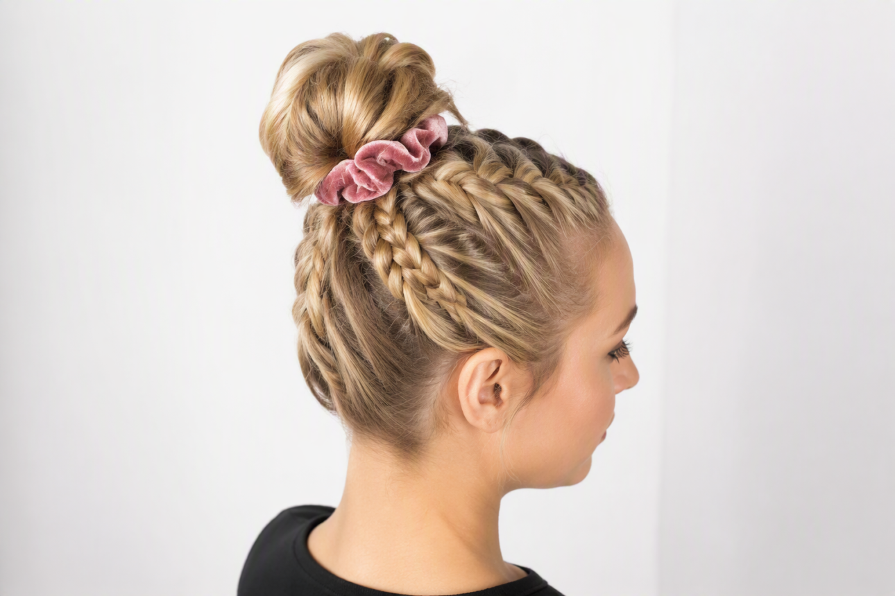 9 Expert Braided Dutch Hairstyles You Will Love 7 5. Cozy Double Dutch Braided High Updo