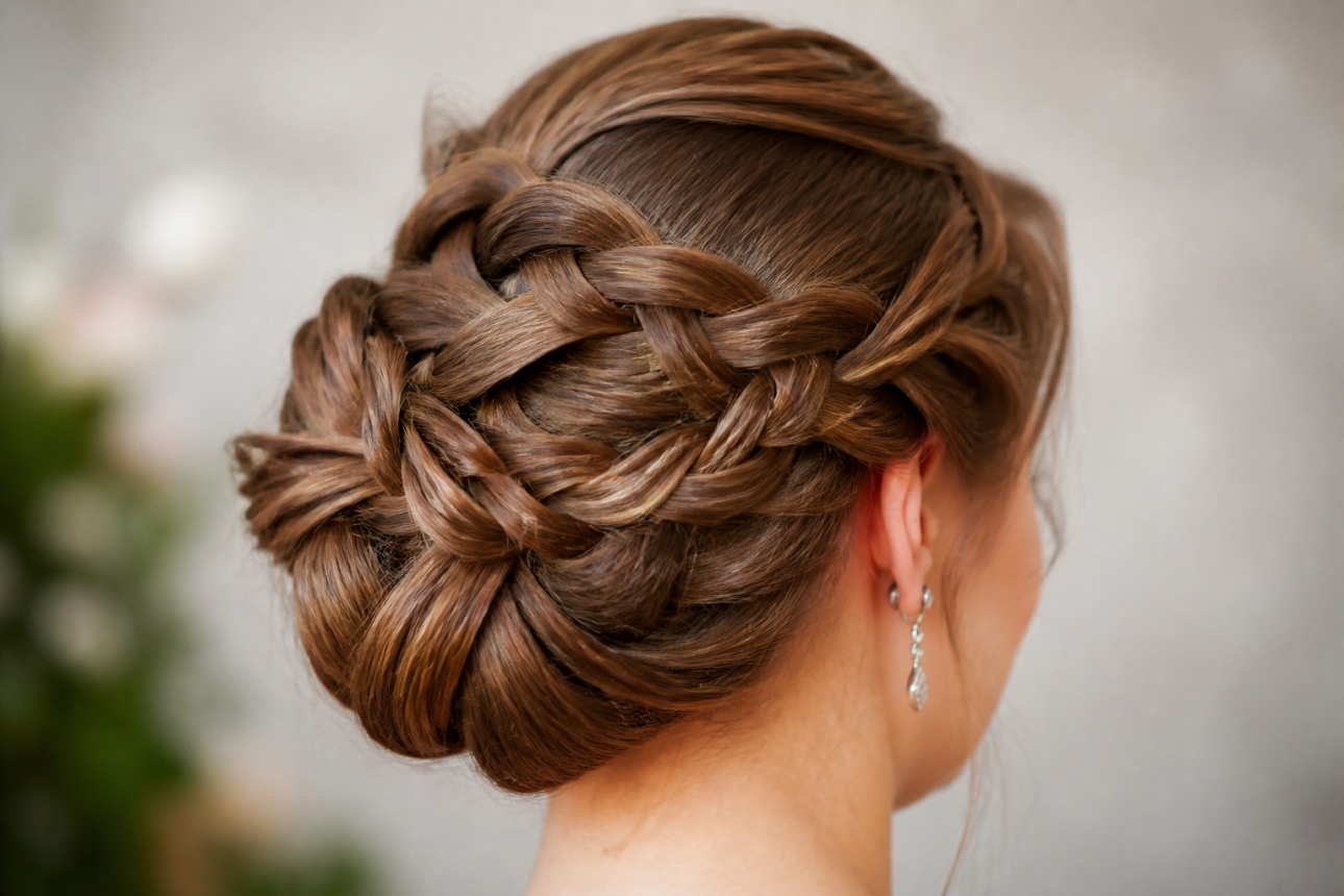 9 Expert Braided Dutch Hairstyles You Will Love 8 6. Aesthetic Infinity Dutch Braided Updo