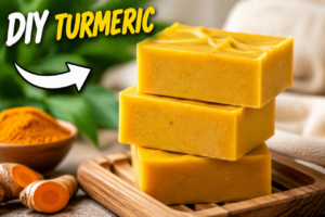 Easy DIY Turmeric Soap for Beginners diy turmeric soap recipe