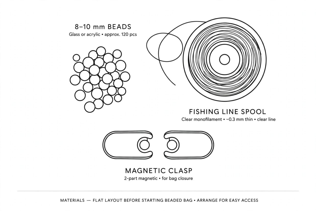 beaded_bag_materials_diagram beaded bag materials diagram