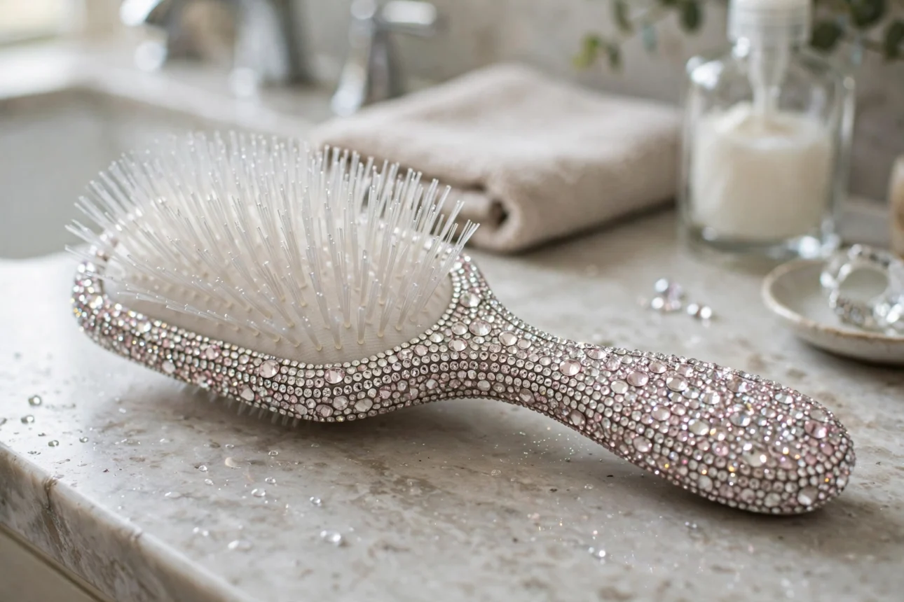 bedazzled_hairbrush_counter bedazzled hairbrush counter