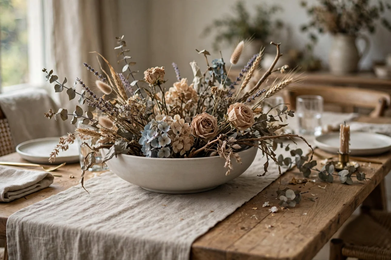 dried_floral_centerpiece dried floral centerpiece