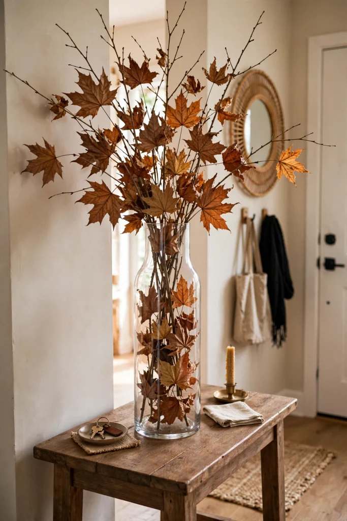 dried_maple_vase_entryway dried maple vase entryway