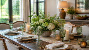 dinning table centerpiece ideas