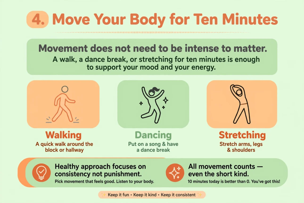 move your body ten minutes