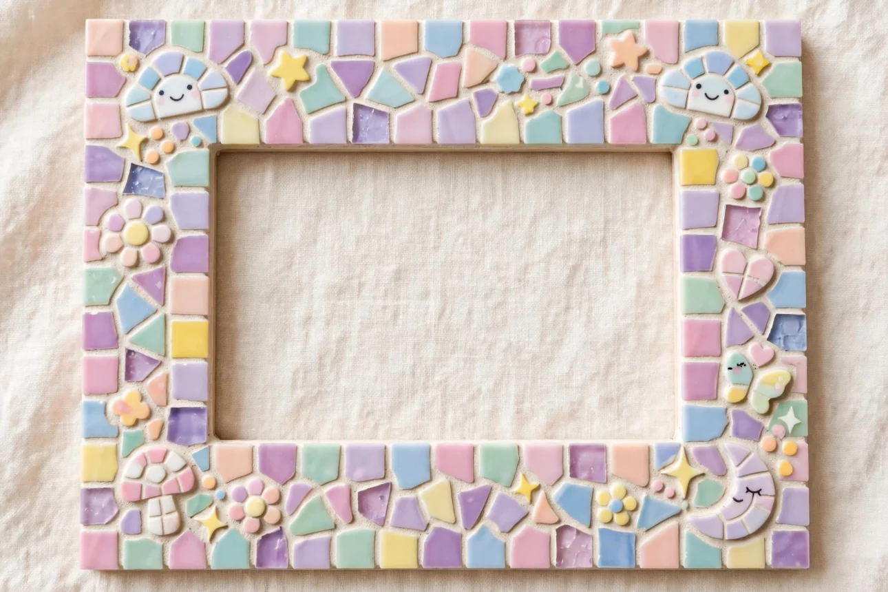pastel_mosaic_frame pastel mosaic frame