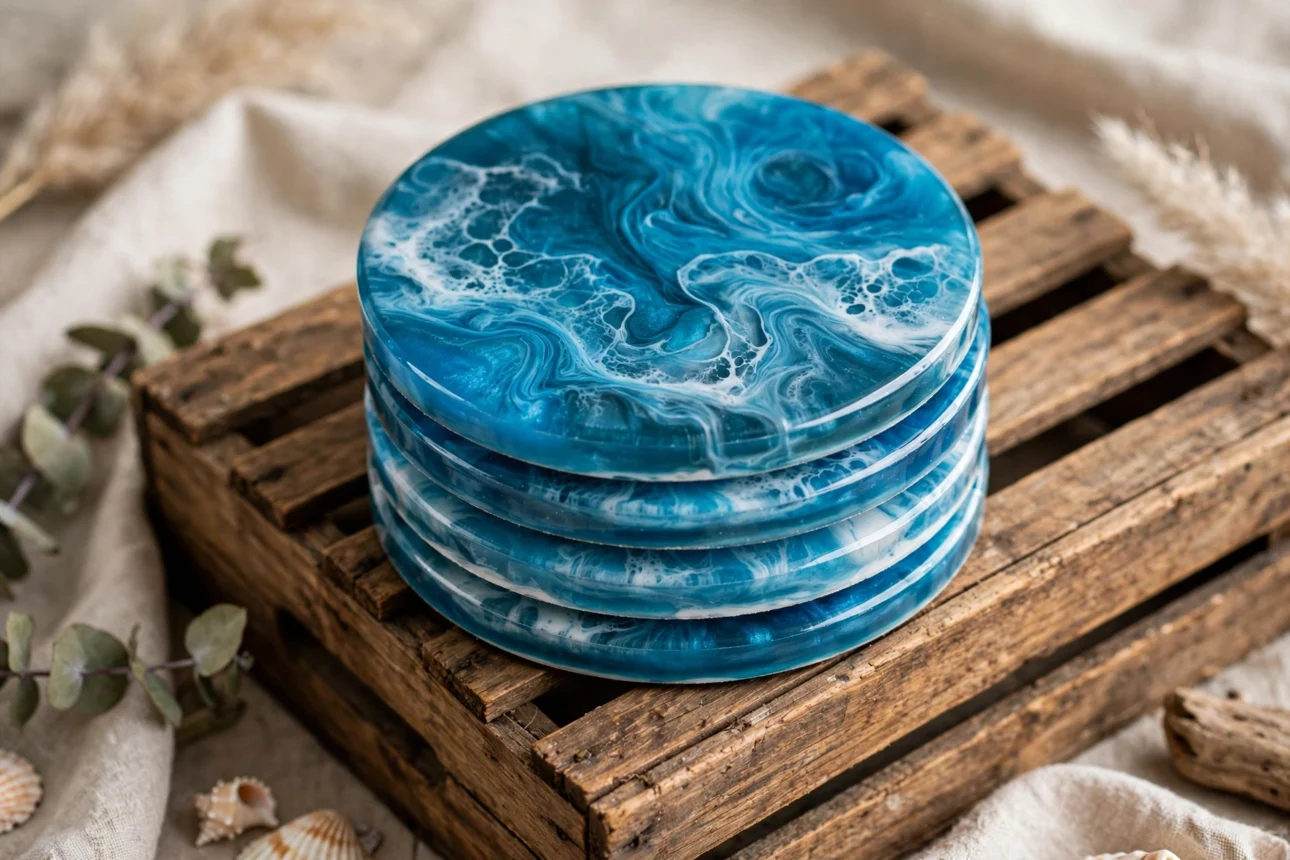 resin_coasters_stack resin coasters stack