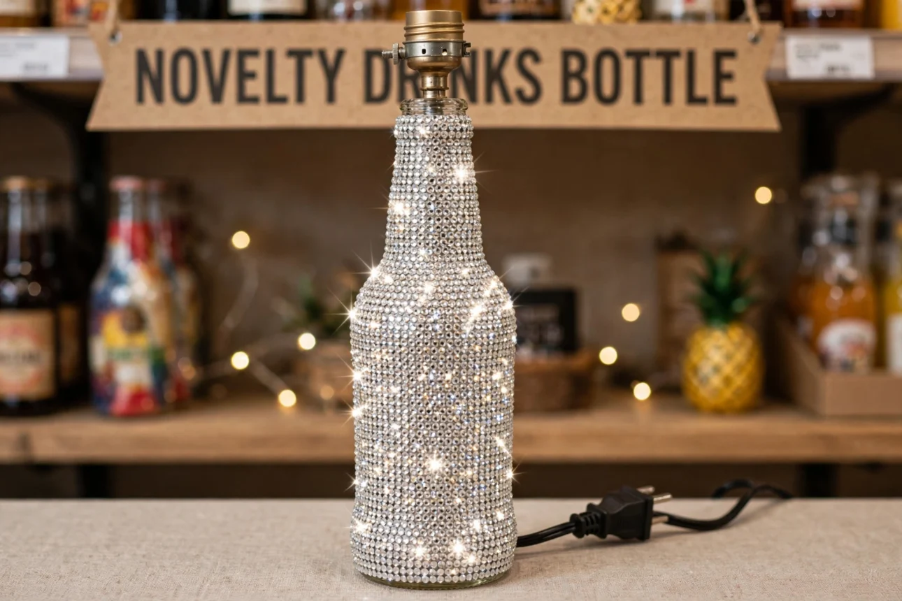 rhinestone_lamp_bottle rhinestone lamp bottle