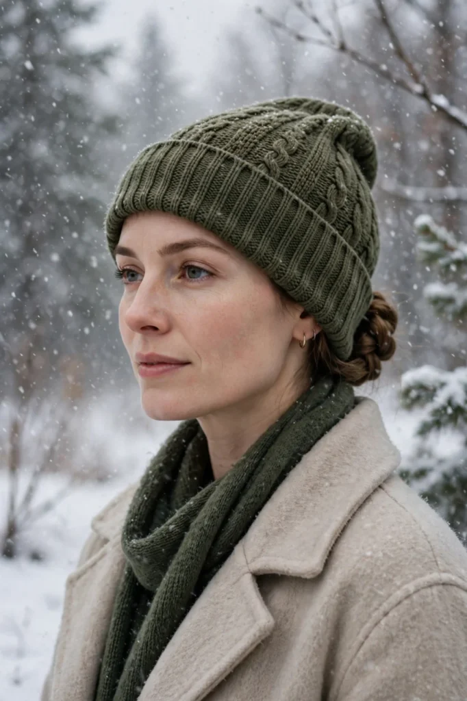 snowy_portrait_serene snowy portrait serene