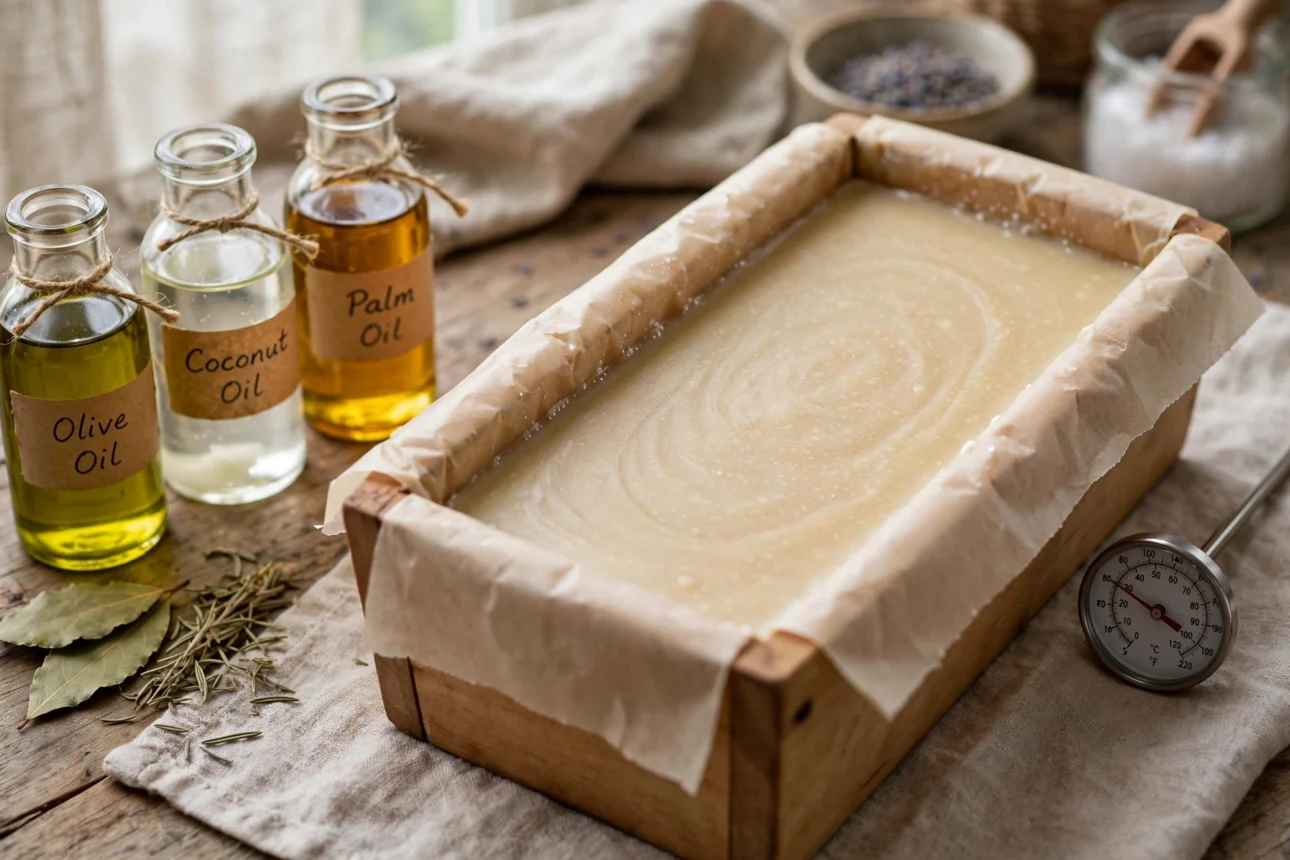 three oil soap cooling