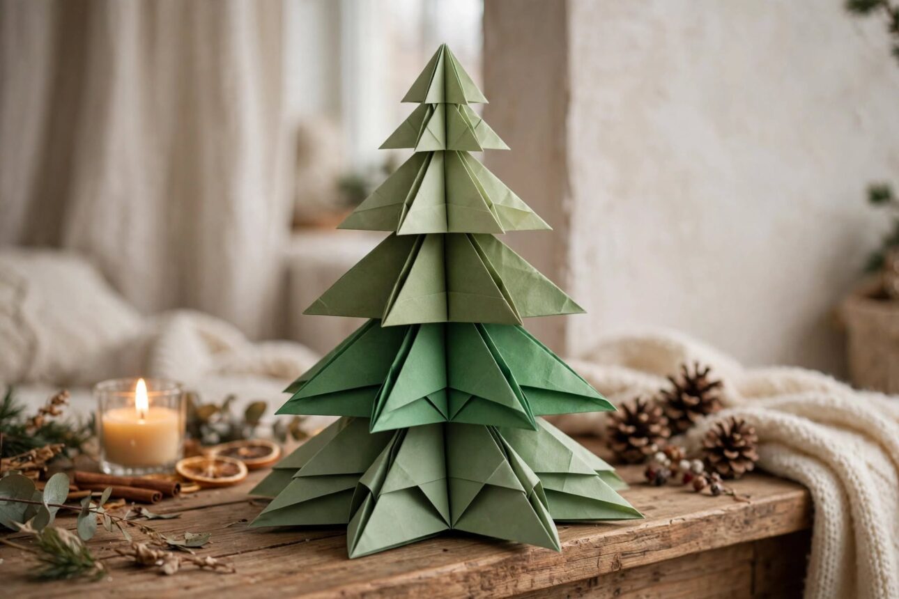 origami_trees_stack origami trees stack