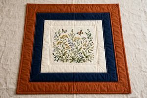 14 Simple Easy Quilt Patterns wildflower_quilt_flatlay